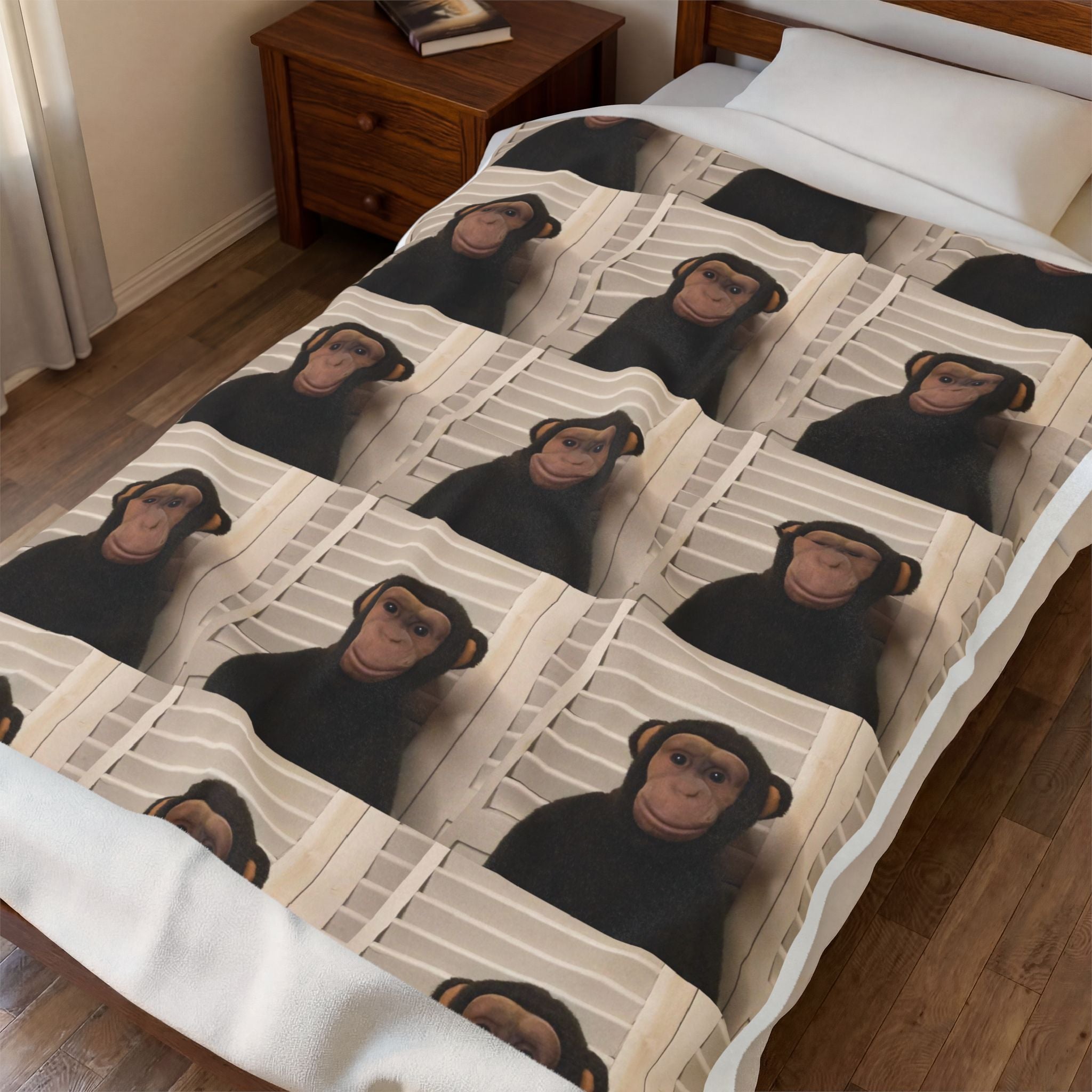 funny monkey throw