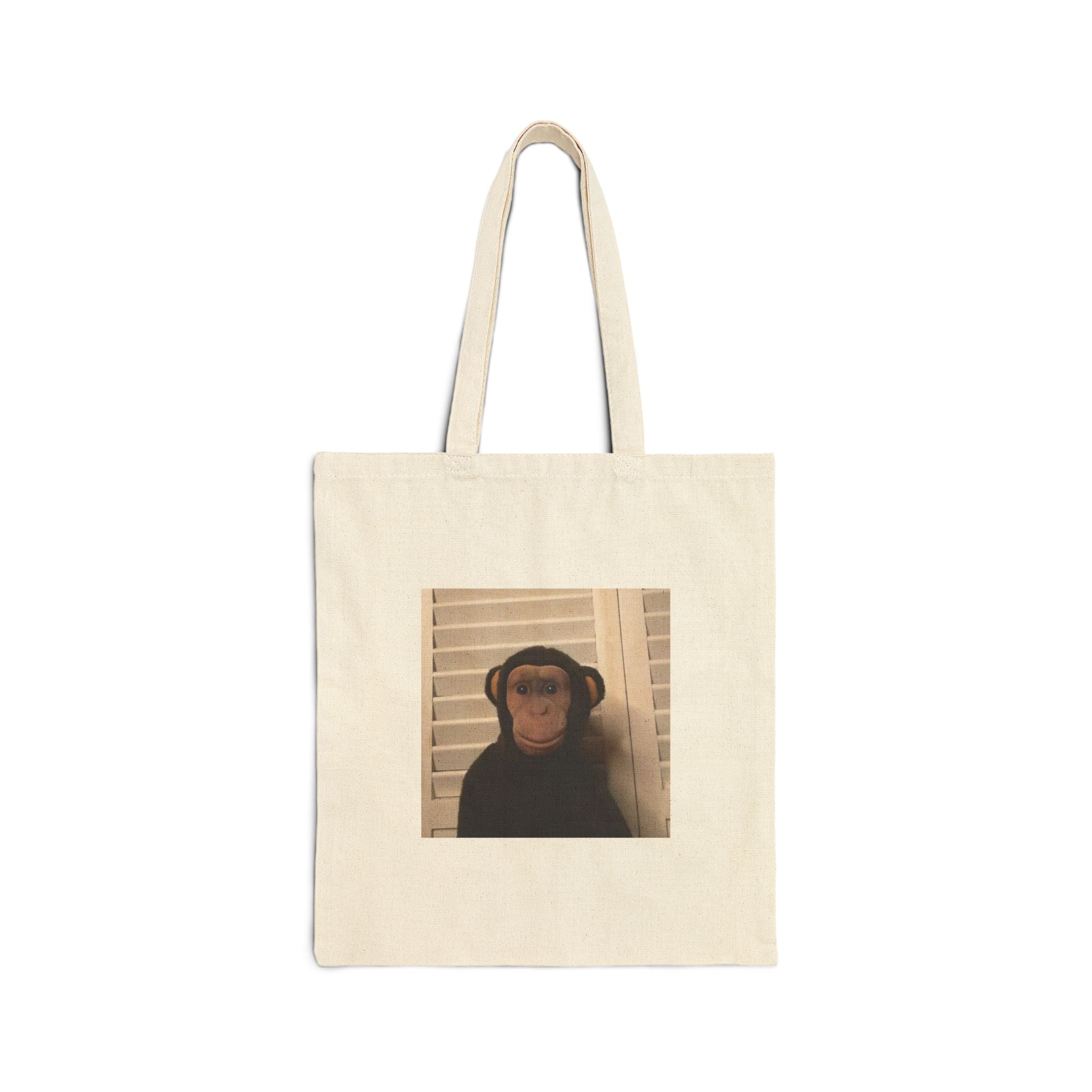 funny monkey tote bag