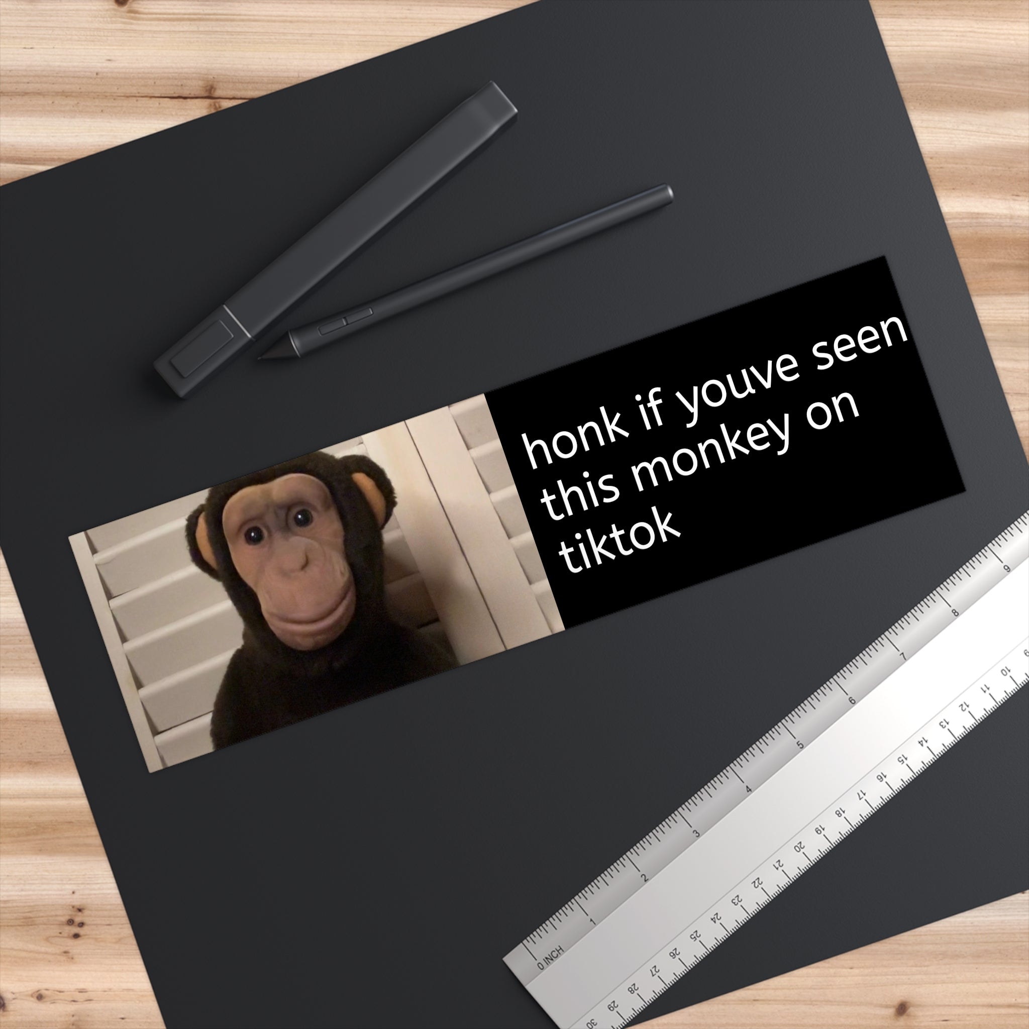 funny monkey bumper stickers