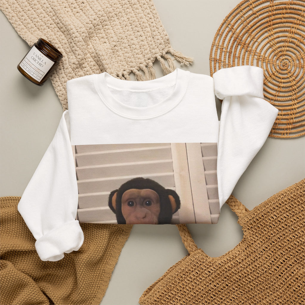 monkey puppet sweater