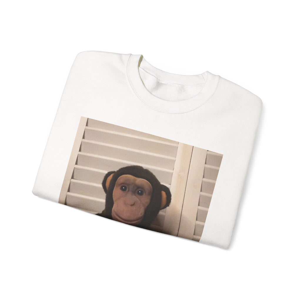 monkey puppet sweater