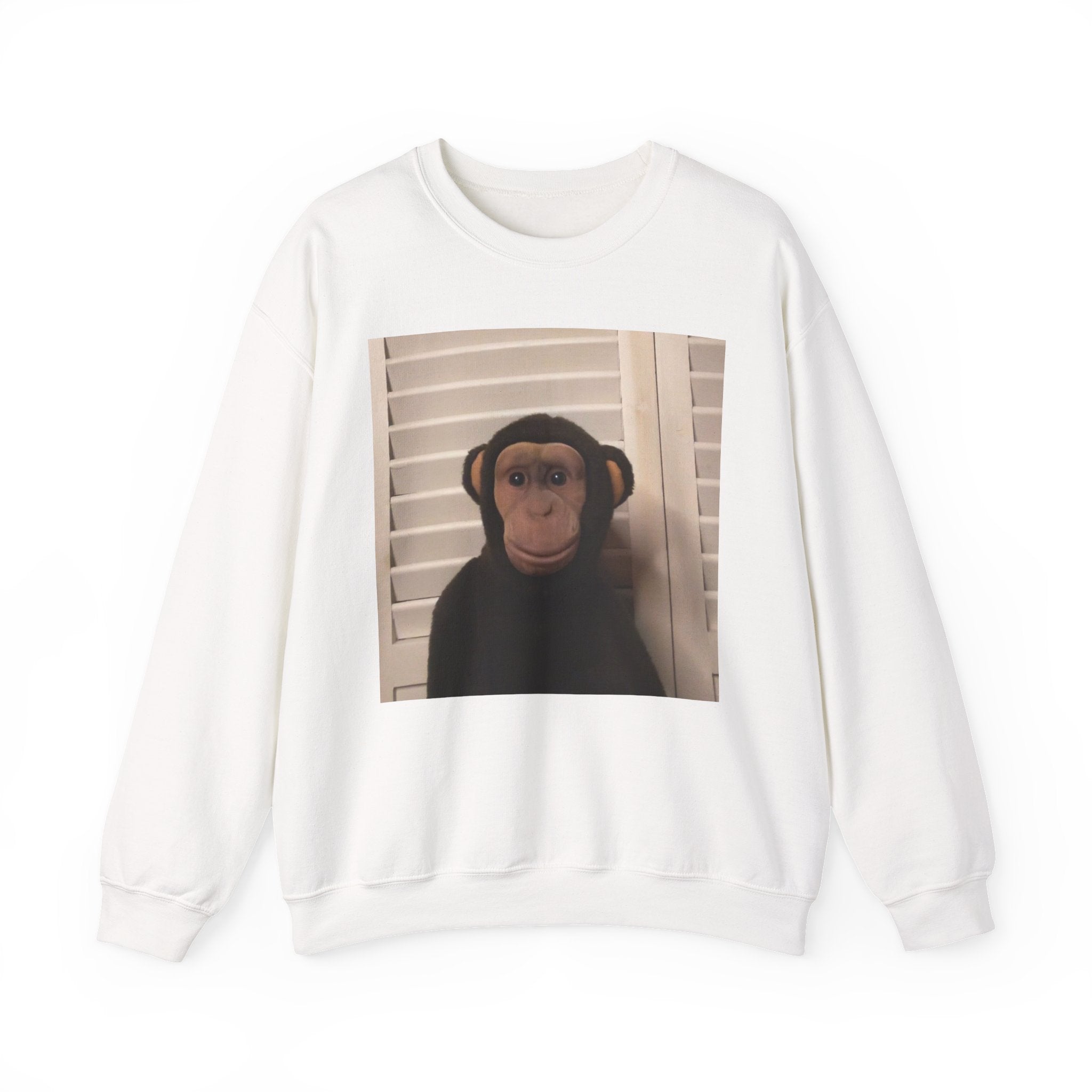 monkey puppet sweater